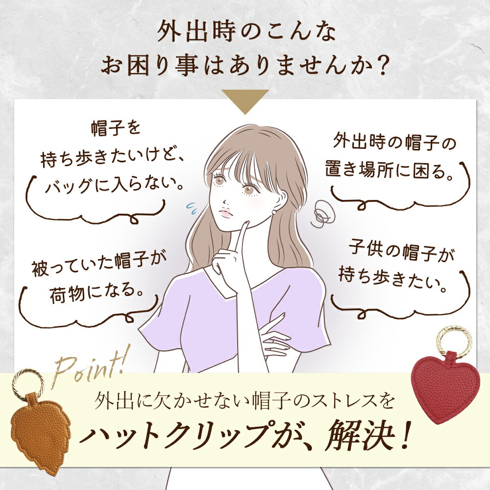 ハットクリップ 帽子クリップ マグネット 2個...の紹介画像2