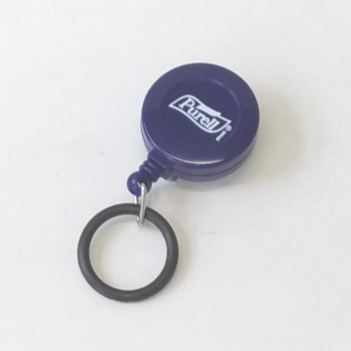 ゴージョーピュレルIHS-N 60mL専用リール 手指消毒剤 ホルダー ストラップ ボトル アクセサリー 携帯用 リード 便利グッズ 介護 医療 アルコール 消毒液 コロナ 持ち歩き 除菌 アルコール