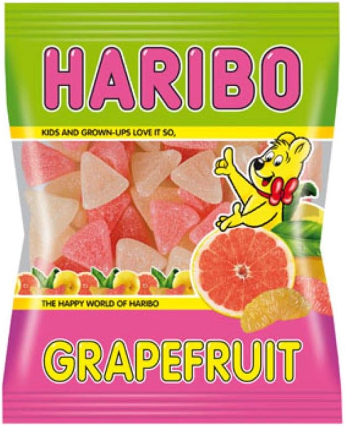 HARIBO ハリボー グレープフルーツ 175g×6袋 サプライズ 限定 美味しい 業務用 アソート おすすめ 人気ランキング まとめ買い ミックス ばらまき 輸入 ラインナップ コストコ 大容量 輸入菓子