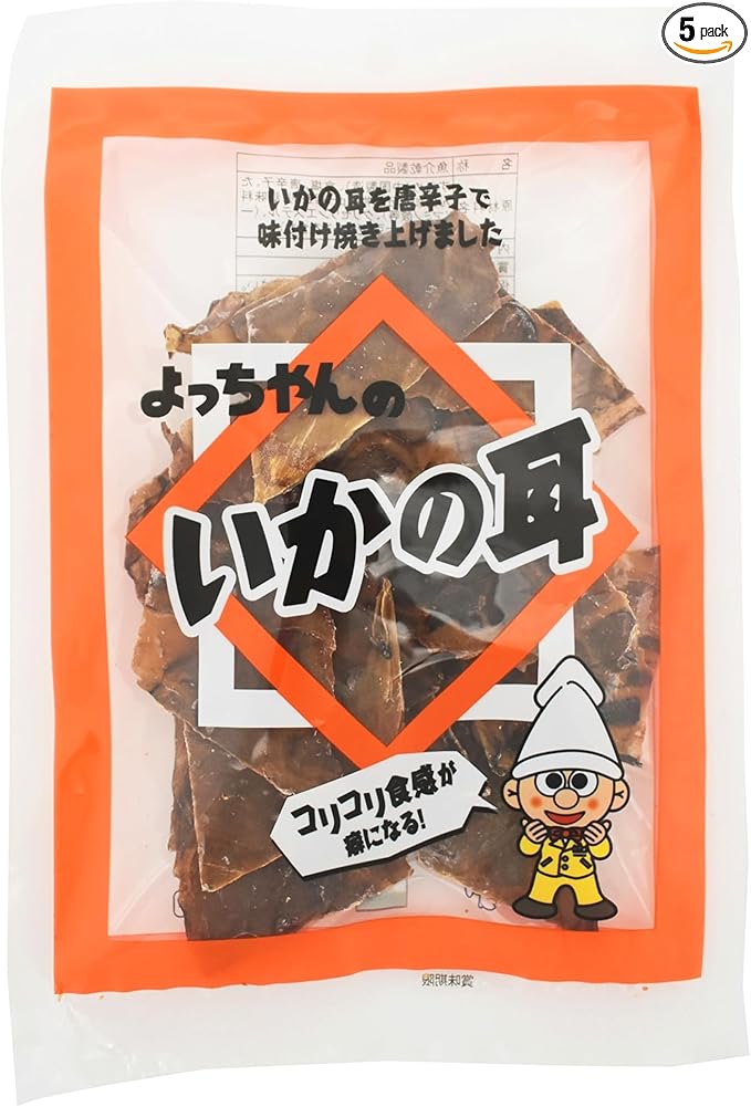 【ポイント10倍】モントワール よっちゃん いかの耳 35g×5袋