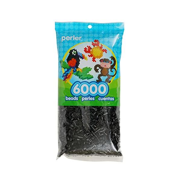 【ポイント10倍】カワダ(Kawada) パーラービーズ 単色 くろ 6,000ピース 80-11092K