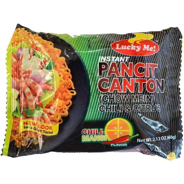 LUCKY ME! PANCIT CANTON CHILIMANSI インスタント パンシットカントン(焼きそば) チリマンシー味 60g riostore13-10002841 即日出荷のリオストア サンプル画像2