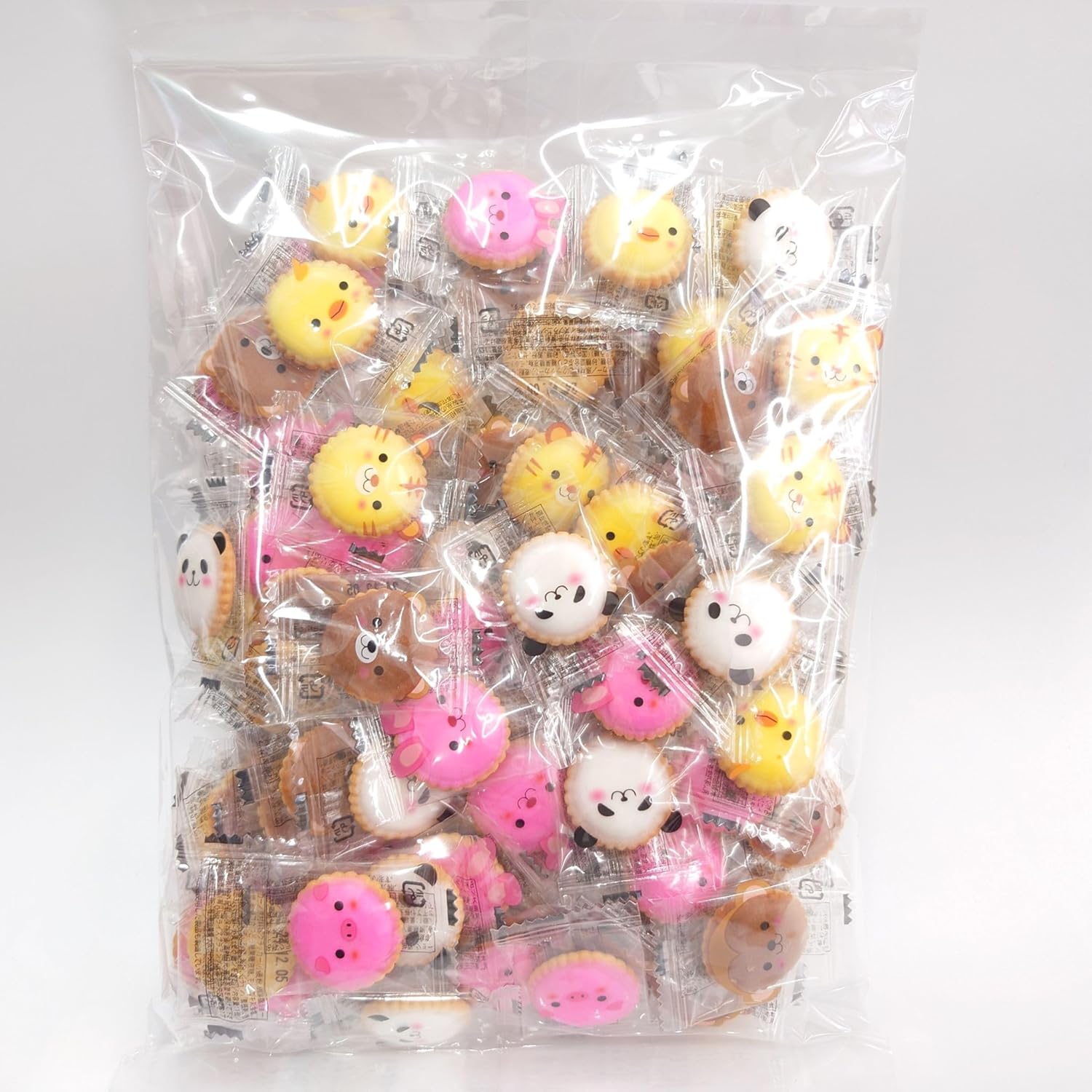 乐天商城 - アニマルヨーチ 100個入 動物クラッカー 個包装 業務用お菓子 まとめ買い アニマルクッキー アイシングクッキー お配り 運動会参加賞 販促お菓子 誕生日 動物お菓子 大容量 大量 お徳用 景品 販促品 お祭り 子供会 町内会 保育園