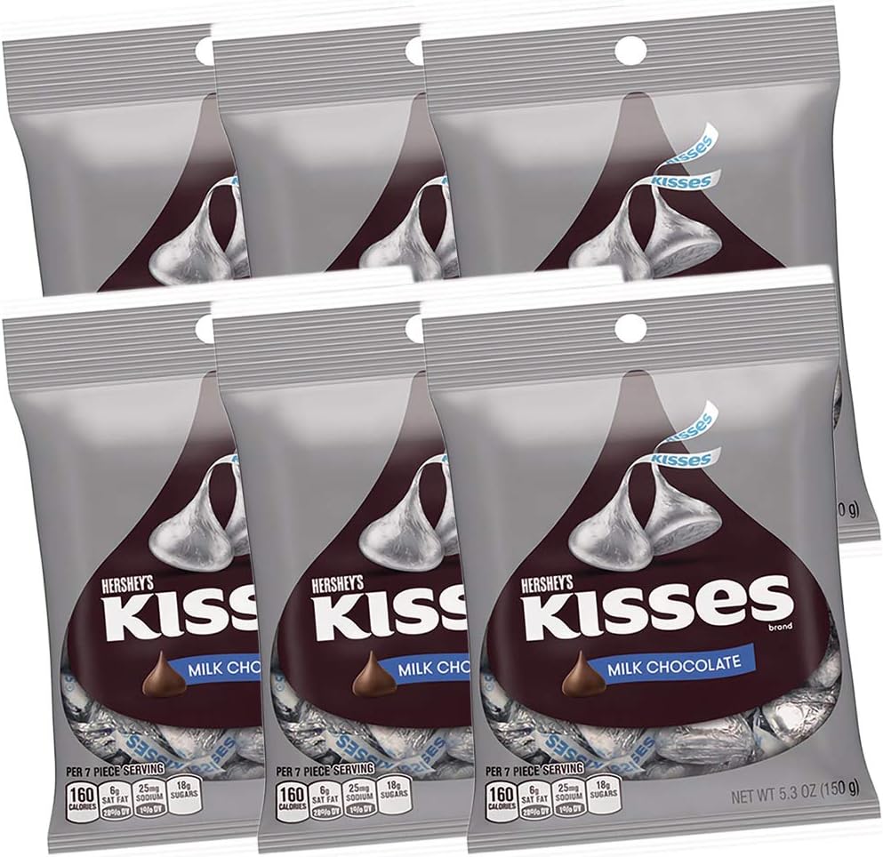 乐天商城 - Hershey ハーシー キス ミルクチョコレート 150g 6個セット アメリカ USA チョコ ミルク 日本 まとめ買い お菓子 駄菓子 業務用 箱買い 箱 ばらまき プレゼント 大量 大容量 ギフト 海外 輸入 外国 クッキー クリーム