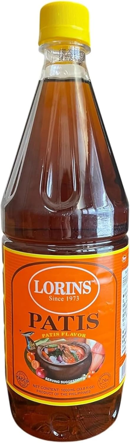 乐天商城 - LORINS PATIS 【1000ml】 フィリピン産 魚? 調味料 醤油 業務用 大容量 ナンプラー fish sauce 7RabbitRiograndeオリジナルステッカー付 【商標登録番号 第6667215】