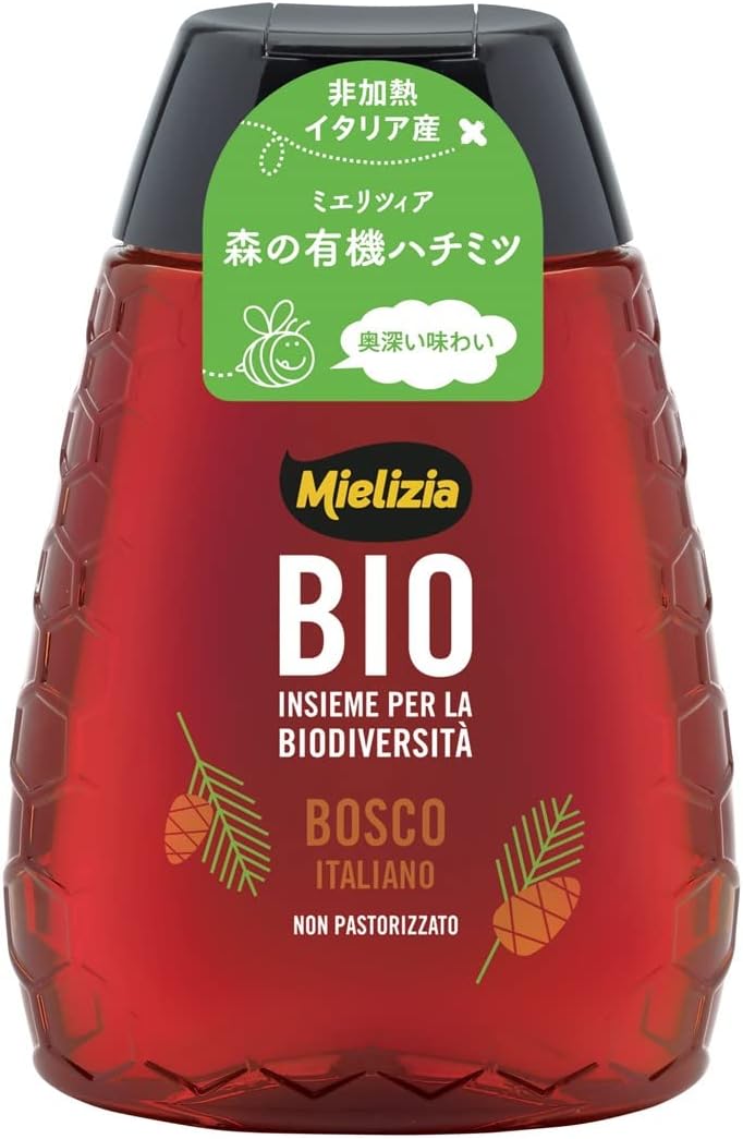 スクイーザー&nbsp;ミエリツィア 森の ハチミツ 250g Mielizia はちみつ 蜂蜜 イタリア産 純粋 甘露蜜 ナチュラル スクイーザーボトル 7Rab