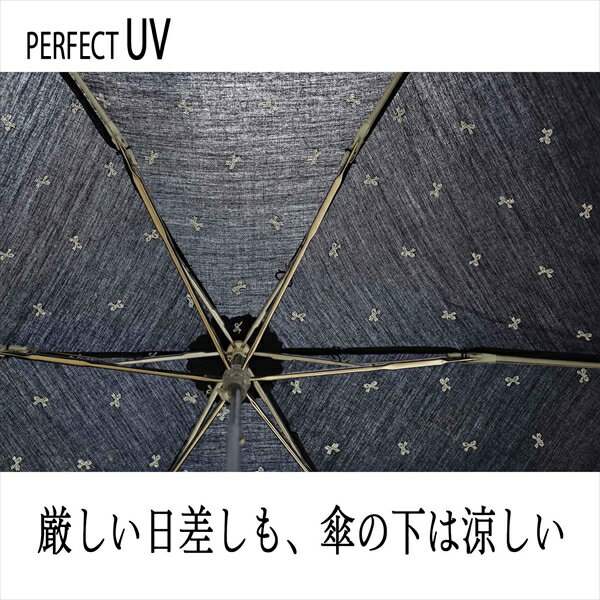 日傘 折りたたみ傘 刺繍 晴雨兼用 レディース...の紹介画像3