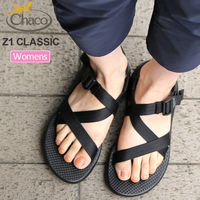 チャコ Chaco サンダル レディース ウィメンズ Z1クラシック ブラック 22-25cm WS Z1 CLASSIC 12365105 J105414 20SS sdl【靴】2005ripe