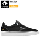 【正規取扱店】エメリカ EMERICA スニーカー スケートシューズ メンズ レディース ディクソン ブラック ホワイト ゴールド 23-30cm DICKSON 20SS【靴】snk 2003ripe