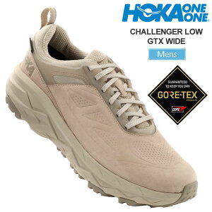 【正規取扱店】ホカオネオネ HOKA ONE ONE スニーカー メンズ チャレンジャーローゴアテックス ワイド 2E オックスフォードタン 26-28cm CHALLENGER LOW GTX WIDE 1106519 20FW snk【靴】2008ripe