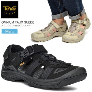 SALE 40％OFFテバ Teva サンダル スニーカー メンズ オムニウムフォックススエード ブラック プラザトープ 25-29cm OMNIUM FAUX SUEDE 1116202 2021SS sdl【靴】2103ripe【返品交換・ラッピング不可】