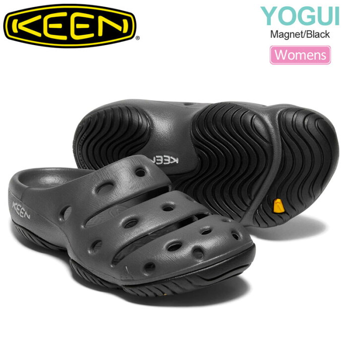 【正規取扱店】キーン KEEN レディース サンダル ヨギ YOGUI マグネット ブラック 23-25cm 1026246 2022SS sdl【靴】2201ripe