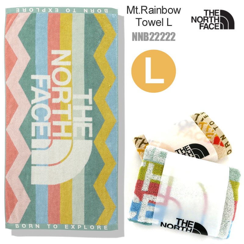 谷ŹۥΡե THE NORTH FACE   Х ޥƥ쥤ܡL 顼 Mt. RAINBOW TOWEL NNB22222 2023SS 2302ripe