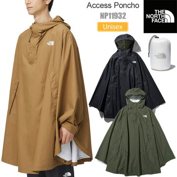 【正規取扱店】ノースフェイス THE NORTH FACE レインウェア メンズ レディース アクセスポンチョ Access Poncho NP11932 2022SS【服】2204ripe