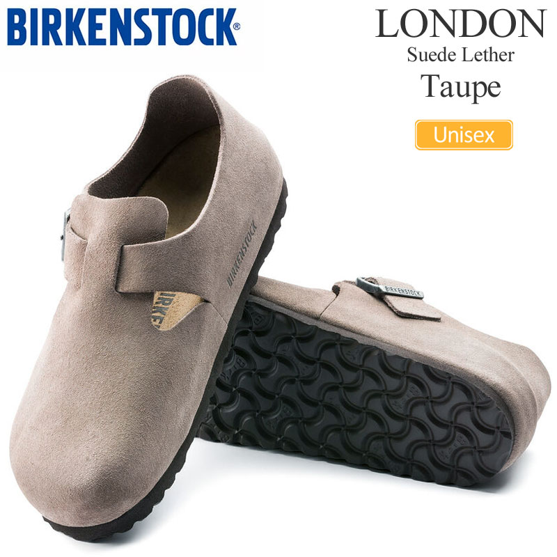 ビルケンシュトック BIRKENSTOCKシューズ クロッグ メンズ レディース ロンドン LONDON スエード トープ 22.5-28cmBK1010503 BK1010504 2022AW2209ripe