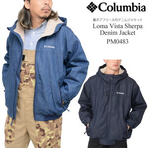 【正規取扱店】コロンビア Columbia パーカー アウター メンズ ロマビスタシェルパデニムジャケット Loma Vista Sherpa Denim Jacket PM0483 2022AW【服】2209ripe