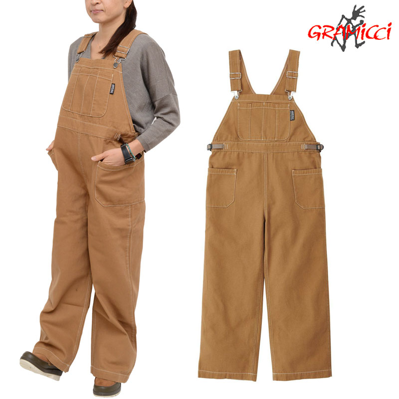 グラミチ GRAMICCI パンツ レディース ウィメンズ キャンプオーバーオール W'S CAMP OVERALL G2FW-P026 2022AW【服】2210ripe【返品交換・ラッピング不可】