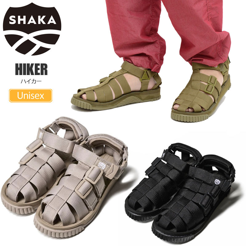 シャカ サンダル レディース シャカ SHAKA サンダル メンズ レディース ハイカー HIKER SK-101 SK101 2023SS sdl【靴】2303ripe【返品交換・ラッピング不可】