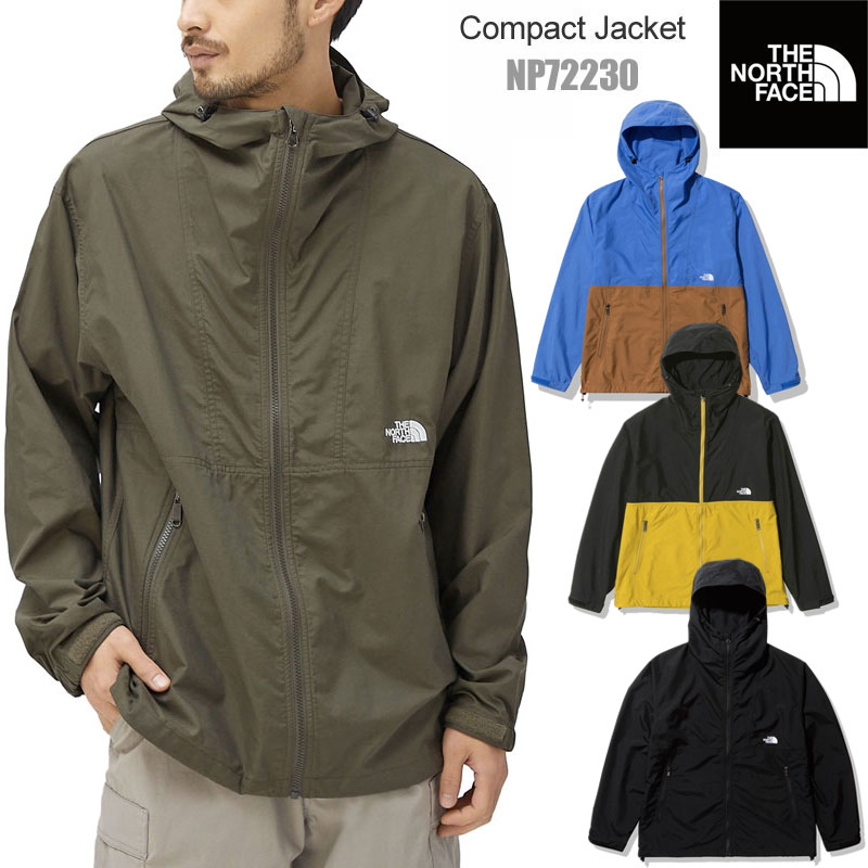 【正規取扱店】ノースフェイス THE NORTH FACE 撥水 マウンテンパーカー 新色 メンズ コンパクトジャケット Compact Jacket NP72230 2023SS【服】2301ripe