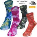 yK戵Xzm[XtFCX THE NORTH FACE C \bNX R hL Y fB[X jZbNX ^C_CN[ Tie Dye Crew NN82312 2023SS 2302ripe[M 1/2]yԕisz