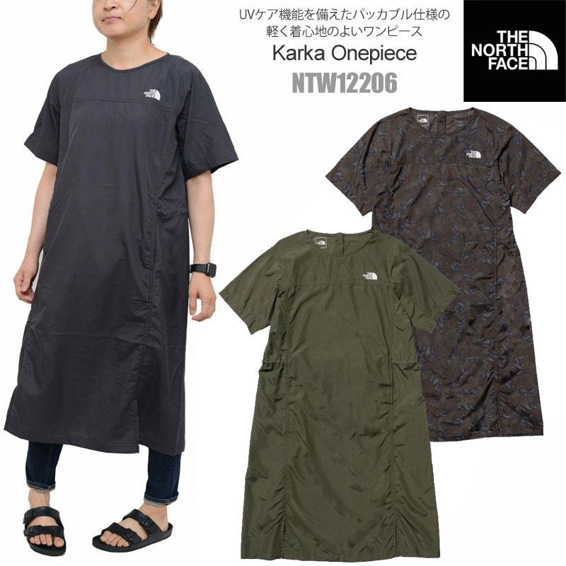 【正規取扱店】ノースフェイス THE NORTH FACE ワンピース 半袖 レディース カルカワンピース Karka Onepiece NTW12206 2023SS【服】2306ripe