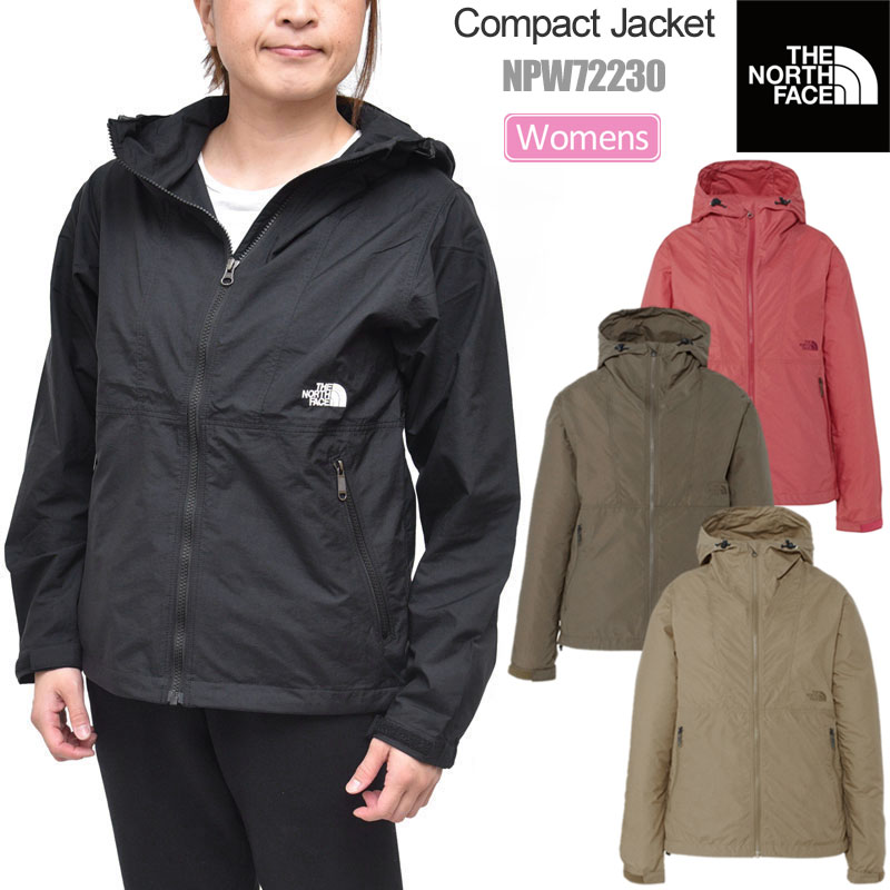 【正規取扱店】ノースフェイス THE NORTH FACE 撥水 マウンテンパーカー レディース 新色 コンパクトジャケット COMPACT JACKET NPW72230 2023AW【服】2308ripe