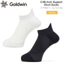 【正規取扱店】ゴールドウィン Goldwin シースリーフィット C3fit 靴下 日本製 メンズ レディース アーチサポート ショートソックス Arch Su...