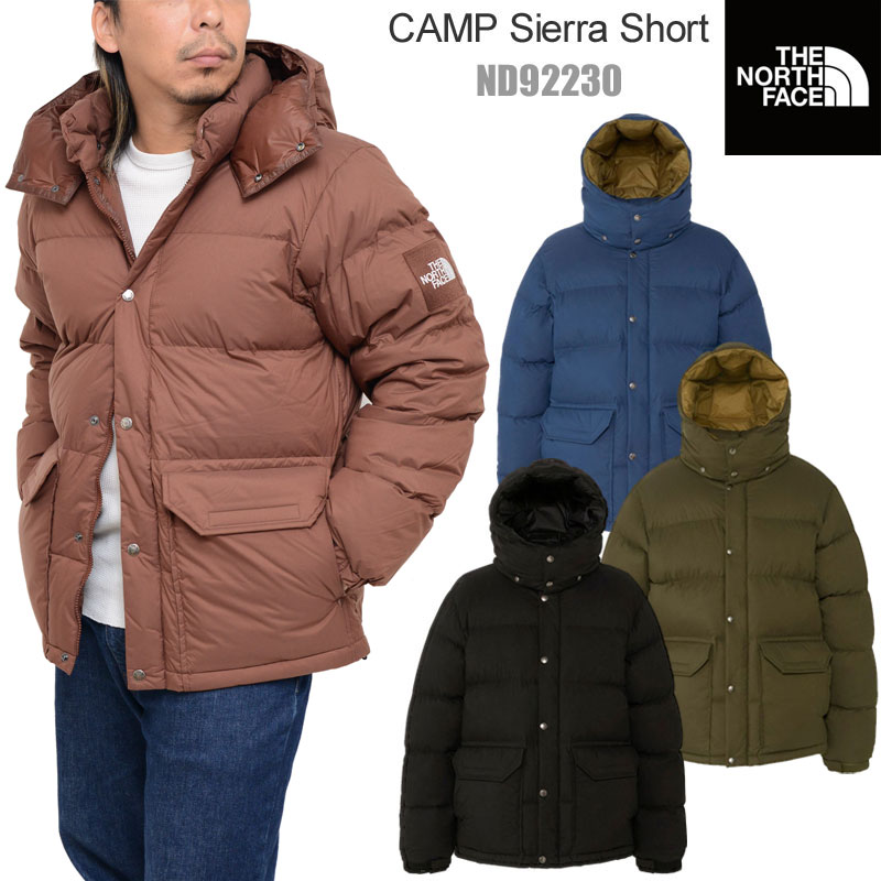 ノースフェイス THE NORTH FACE ダウンジャケット メンズ キャンプシェラショート CAMP Sierra Short ND92230 2023AW【服】2311ripe【返品交換・ラッピング不可】