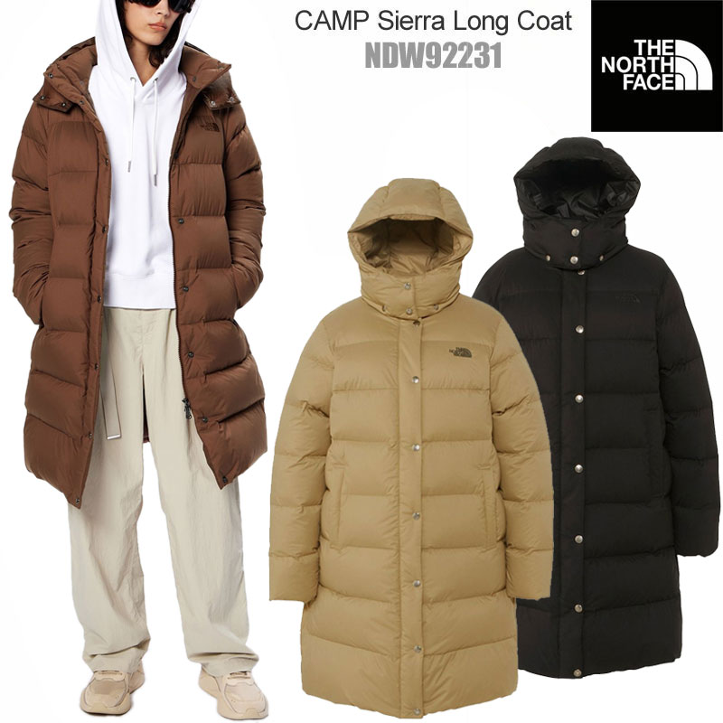 【正規取扱店】ノースフェイス THE NORTH FACE ダウンジャケット レディース キャンプシェラロングコート CAMP Sierra Long Coat NDW92231 2023AW【服】2311ripe