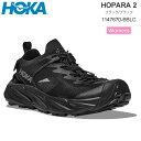 ホカ HOKA サンダル レディース ホパラ2 W HOPARA2 ブラック 1147670 2024SS sdl2403ripe