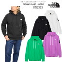 ノースフェイス THE NORTH FACE パーカー スウェット メンズ スクエアロゴフーディー Square Logo Hoodie NT12333 2024SS tnfswt【服】2402ripe【返品交換 ラッピング不可】