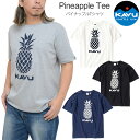 カブー KAVU Tシャツ 半袖 メンズ パイナップルTシャツ Pineapple Tee 19821825 2024SS sst 2404ripe