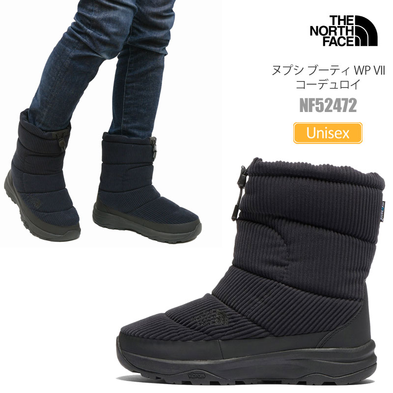 ザ・ノース・フェイス THE NORTH FACE スノーブーツ 防水 メンズ レディース ヌプシブーティウォータープルーフ7 コーデュロイ NF52472 2...