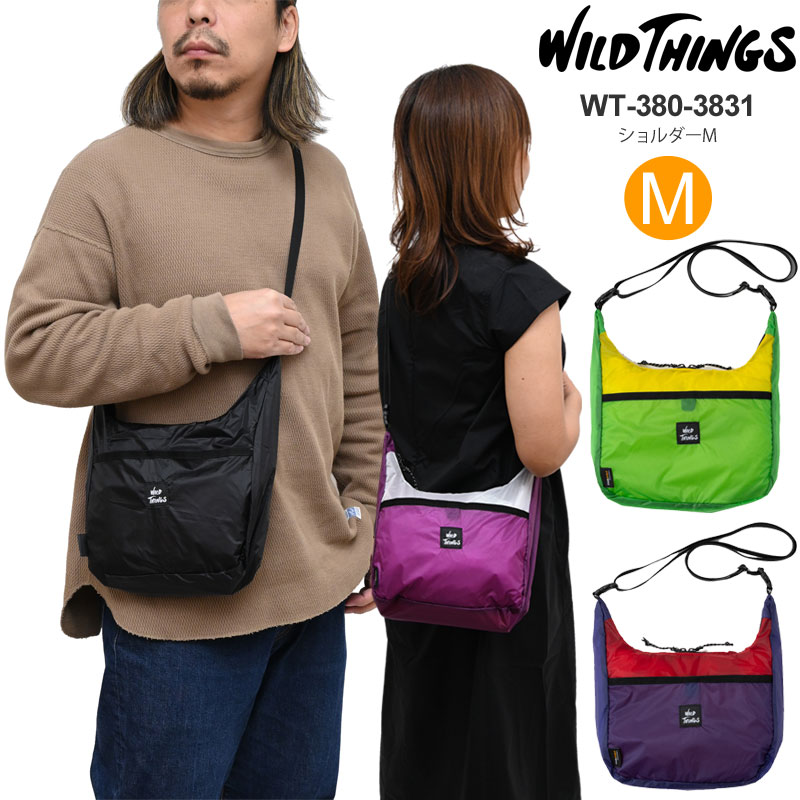 ワイルドシングス WILD THINGS ショルダーバッグ メンズ レディース ショルダーバッグM WT-380-3831 2025SS 【鞄】2503ripe[M便 1/1]
