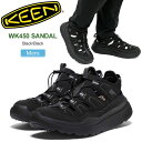 キーン KEEN メンズ サンダル ダブルケー450 サンダル WK450 SANDAL Black 1028924 2025SS sdl【靴】2503ripe