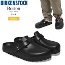 ビルケンシュトック BIRKENSTOCK サンダル メンズ レディース Boston ボストン EVA ブラック レギュラー幅 ナロー幅 1002314 12...