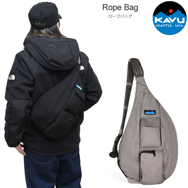 カブー KAVU ショルダーバッグ ボディバッグ メンズ レディース ロープバッグ Rope Bag 11863416 2025AW【鞄】2509ripe