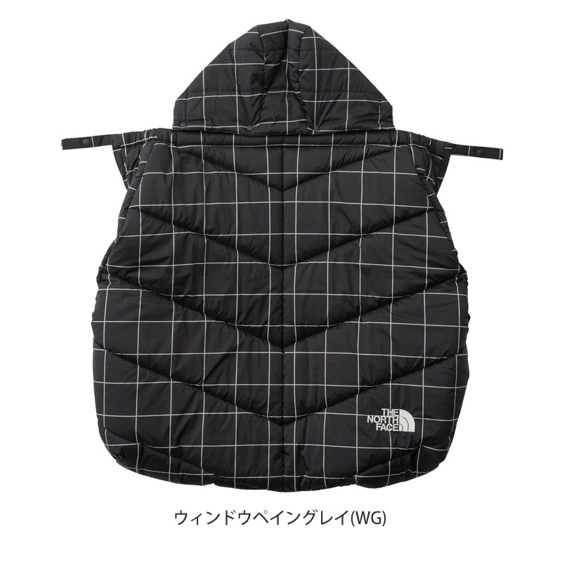 【TNF刺繍ワッペンプレゼントキャンペーン】ザ・ノース・フェイス THE NORTH FACE 抱っこ紐カバー ベビーカーカバー ノベルティシェルブランケット Novelty Shell Blanket NNB72510 2025AW 2510ripe 2