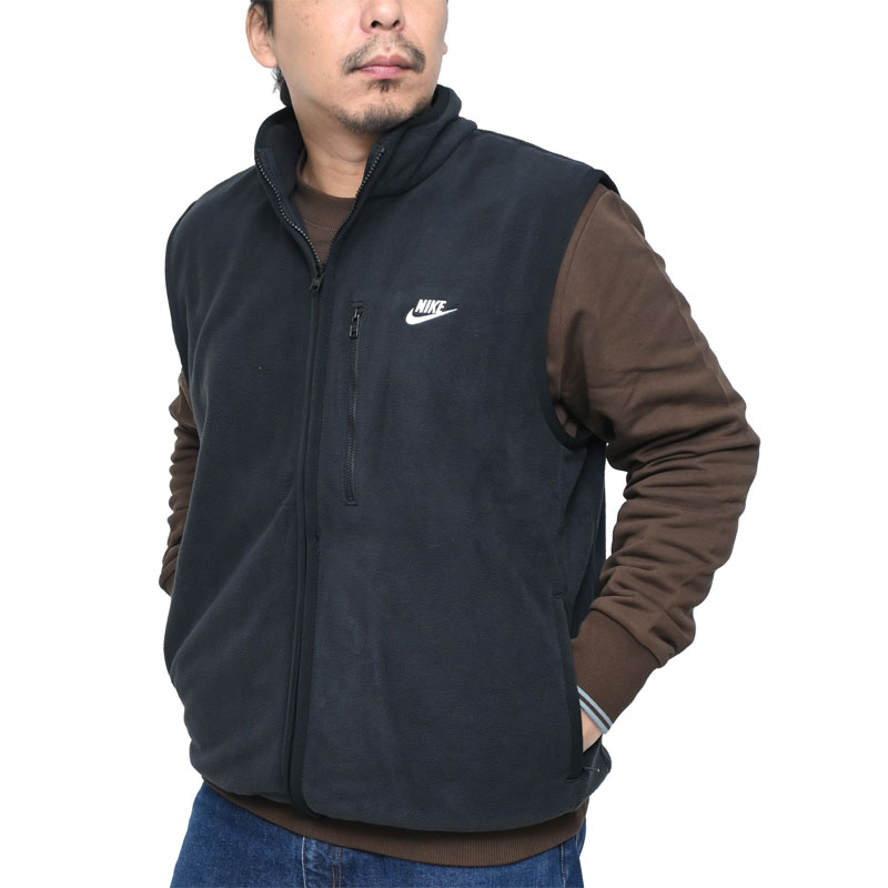 ナイキ NIKE フリースベスト メンズ クラブ ウィンタライズドベスト ブラック ホワイト HV1447-010 202..