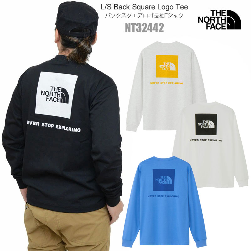 ザ・ノース・フェイス THE NORTH FACE Tシャツ 長袖 メンズ ロングスリーブバックスクエアロゴティー L/S Back Square Logo Tee NT32442 2026SS 【服】2602ripe[M便 1/1]