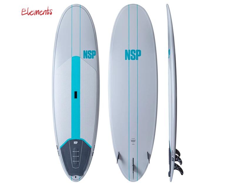 Rakuten - 《P2倍》 ELEMENT HIGH ROLLER NSP エヌエスピー SUP WAVE LONG ロングサップ ロングボード 波乗り ウェイブ EPS モールド工法 耐久性抜群 正規品