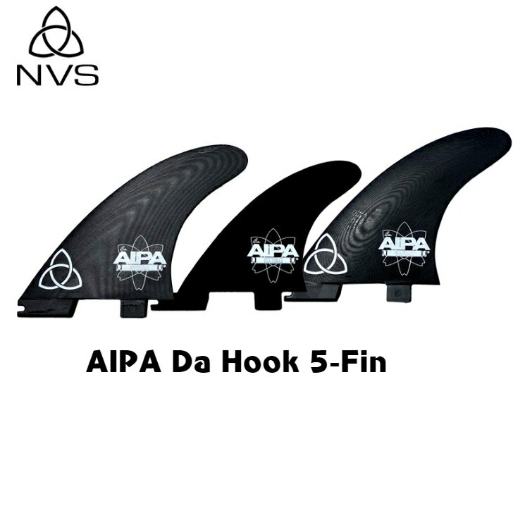 《P2倍》 NVS AIPA DA HOOK 5-FIN Large Naked Viking Surf G10 5枚 ファイブフィン クアッド スラスター QUAD THRUSTER FCS1.5 エフシーエス 正規品