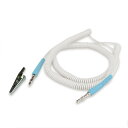 Earthiness Coil Cord アーシネス コイルコード ワニ口クリップorバナナプラグ(抵抗なし) アーシング コード(4)