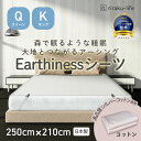 Earthiness Sheets アーシネスシーツ 210cm×250cm コードセット アーシングシーツ 健康器具 健康用品 体 ケア 安全 日本メーカー ...
