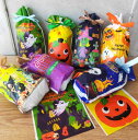 ハロウィンラッピング プチギフト 巾着 お菓子 ラッピング袋 手提げ袋 お子様 プレゼント おうちハロウィン ホームパーティー フルセット かぼちゃ カボチャ ...