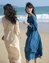 シャツワンピース リゾートワンピース 2点セット