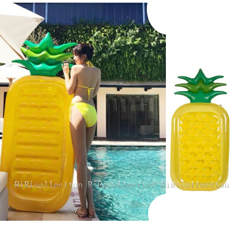 水着ビキニ検索結果｜新作 巨大パイナップル フロート Pineapple ビッグサイズ 190×90×20CM ナイトプル...