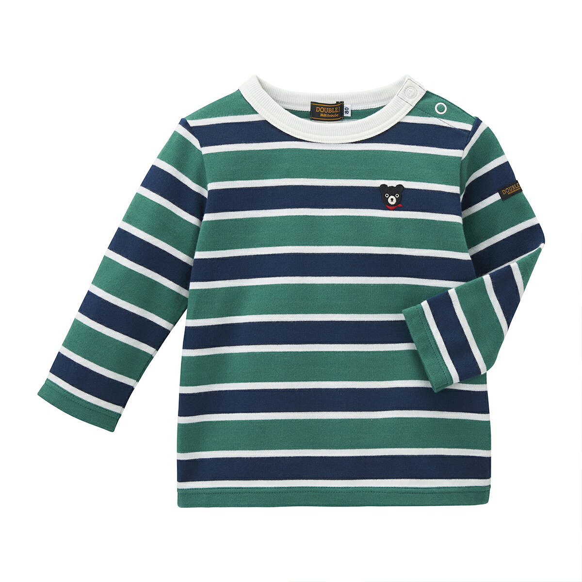 【＼最大13%／OFF限定クーポン】〇【ミキハウス】長袖Tシャツ【3,980円以上で送料無料(国内)】100cm赤13200