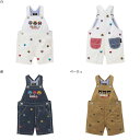 【★5倍+2,000 1,000 限定クーポン】〇【ミキハウス】オーバーオール【3,980円以上で送料無料(国内)】36300