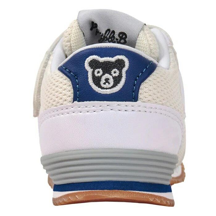 【★ポイント10〜1倍】〇【ミキハウス・ダブルB】ベビーシューズ7500【箱無し】【3,980円以上で送料無料(国内)】13cm白